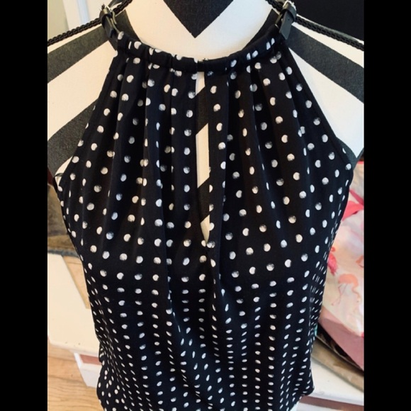 Michael Kors Polka Dot Top - Picture 1 of 3
